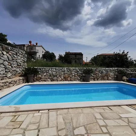 Apartment Andrea With Pool And Seaview Kornic Exterior photo
